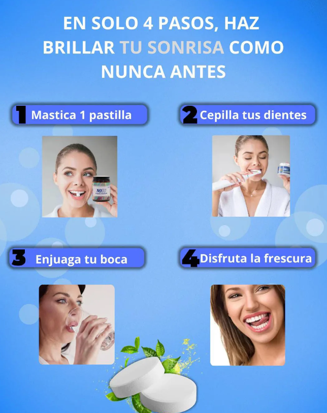 TABLETAS DE PASTA DENTAL-NOBS